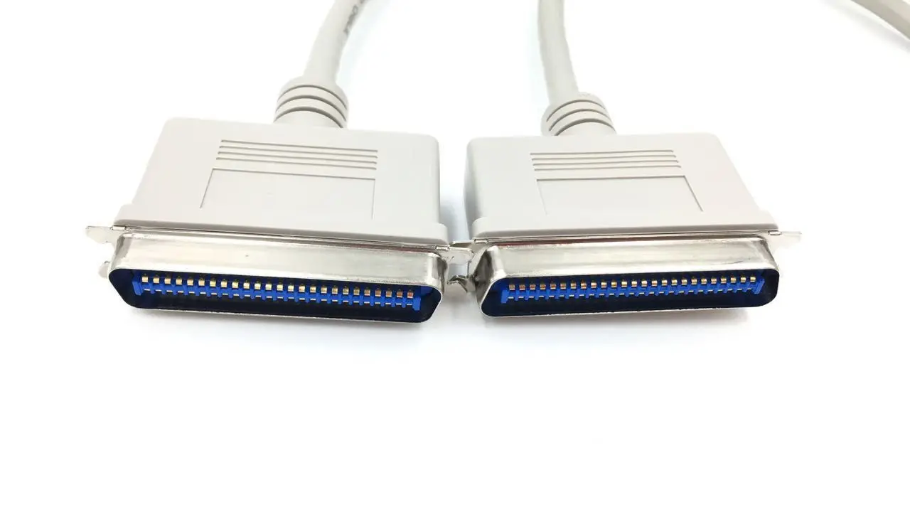 Cabo de Cn50 Scsi 50 Pinos ao Macho do Cabo de Impressora de 50 Pinos para o Homem para o Varredor Cn50 Cn50 1m 1.8m Cn50 ao - Imagem 4