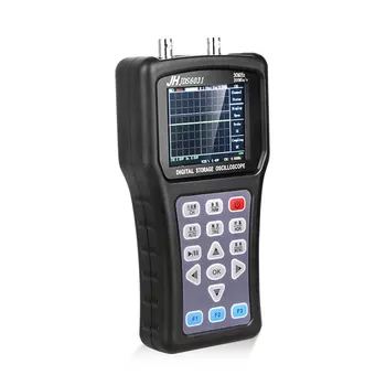 

AC110-220v JDS6031 Handheld Digital Oscilloscope Portable 30MHz 1-CH usb oscilloscopes Pk jds2022a hantek With 18650 Battery