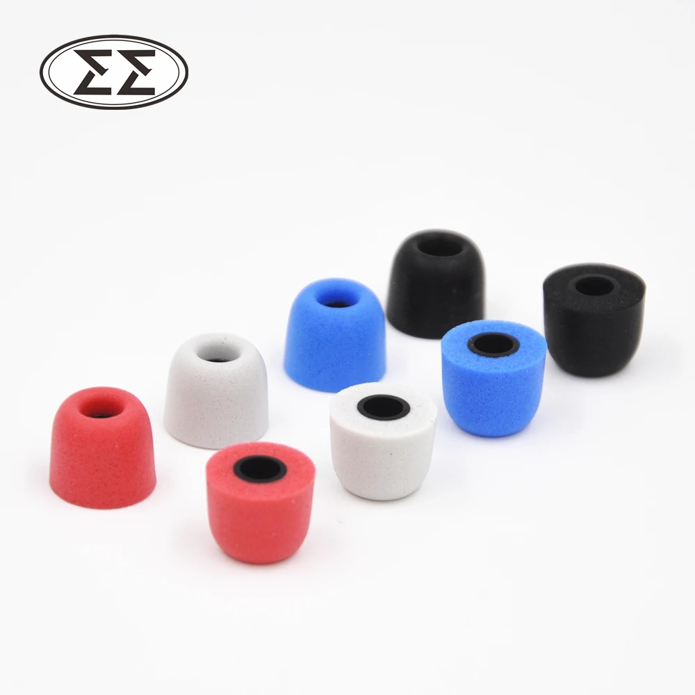 4Pairs(8pcs) KZ Noise Isolating Memory Foam C sets 3mm 5mm Comply T100 T400 Ear Tips For KZ Earphones Earbud Free Shipping