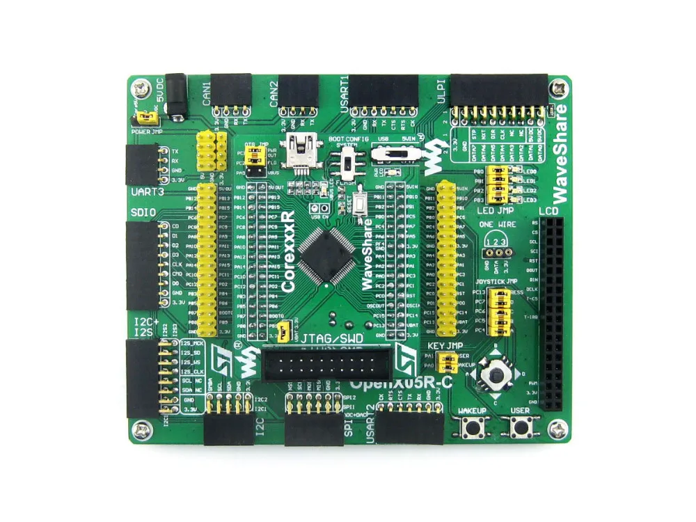 Плата Waveshare STM32 STM32F4 STM32F405 ARM Cortex M4 STM32F407ZxT6 набор макетной платы = стандартная|development