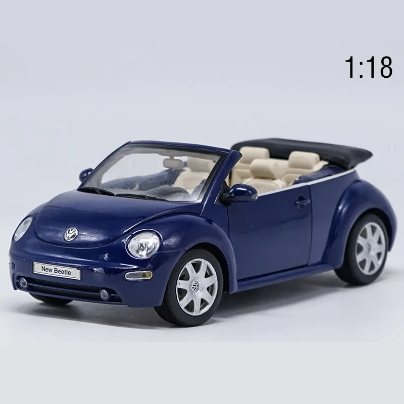 

High simulation 1:18 advanced alloy car model,Volkswagen Beetle Hood,metal castings collection toy vehicles,free shipping