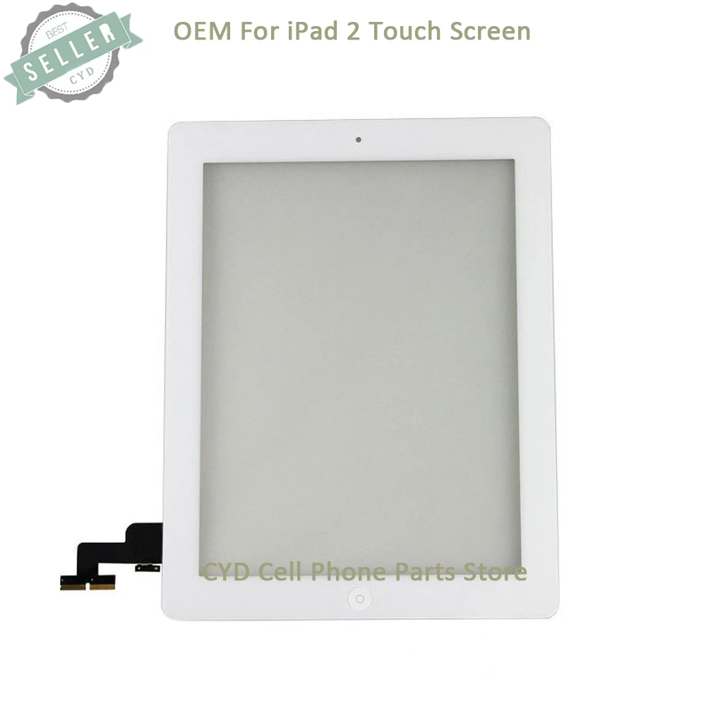 OEM AAA + качественный дисплей для iPad 2 Сенсорная панель экран с кнопкой Home