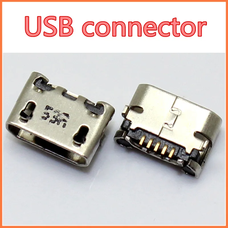 

30X Mini Micro usb jack socket female connector for Fonepad 7 FE170 Asus K012charger Charging port B Type tablets free shipping