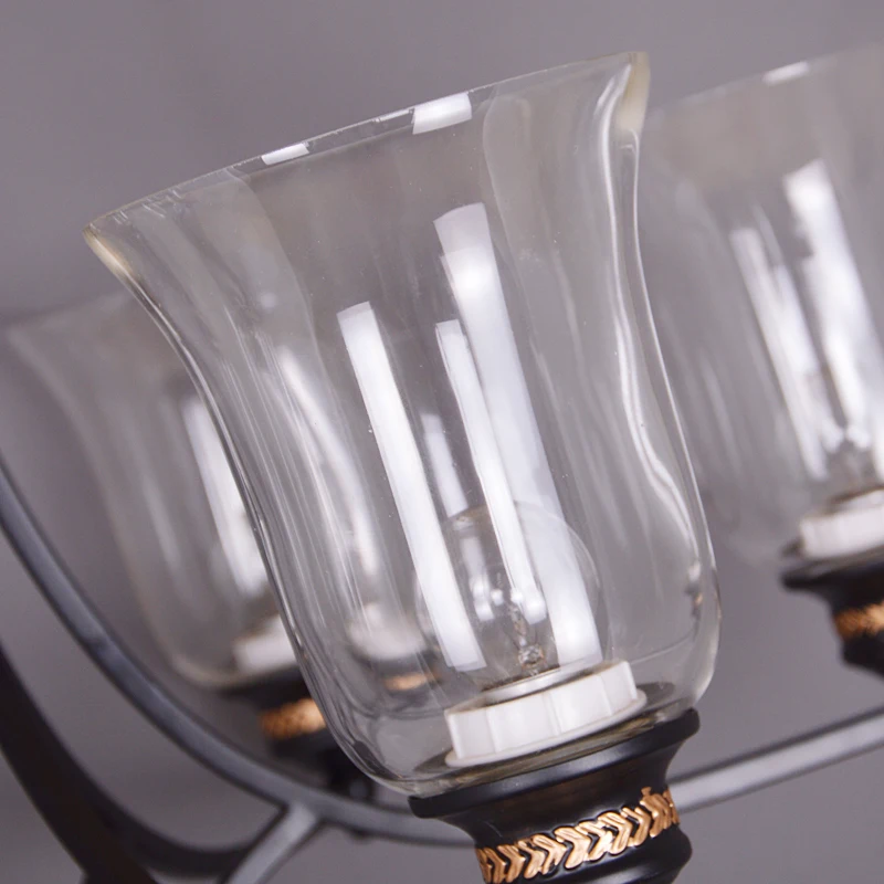 Люстра освещение стиль античная лампа бра черное стекло|chandelier lighting|chandelier