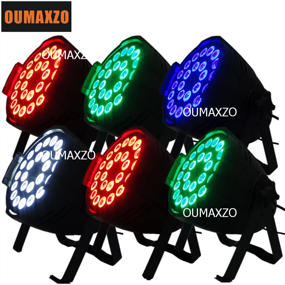 6pcs/lot 24pcs*12W LED PAR RGBW 4IN1 led stage lights for stage night
