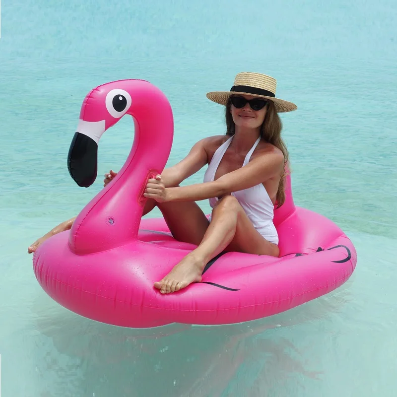 giant flamingo floatie