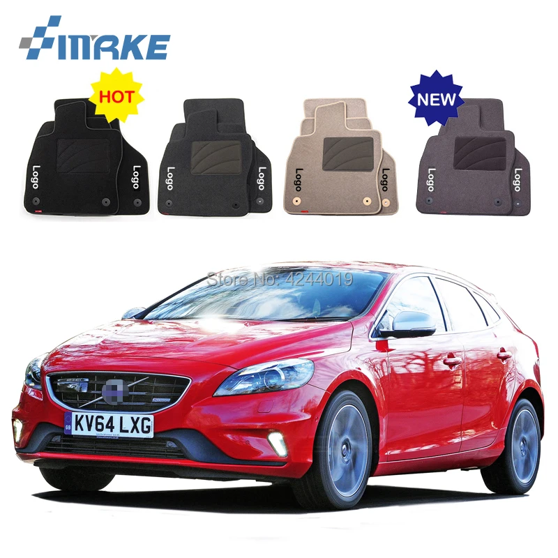 Car Mats All Weather Front Back Floor Mats for Cars Car Floor Mats For Volvo V40 