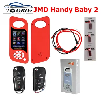 

High quality JMD Handy Baby II Auto Key Tool for 4D/46/48/G King Red Chips Remote Generator Handy Baby2 English/Spanish Language