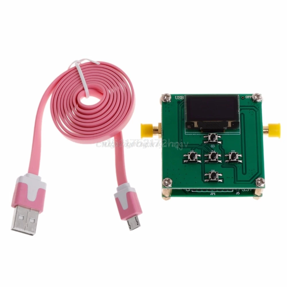 

PE43702 31.75dB Digital RF Attenuator Module 9K-4GHz 0.25dB Stepping Precision with OLED Microcontroller Control Board O24