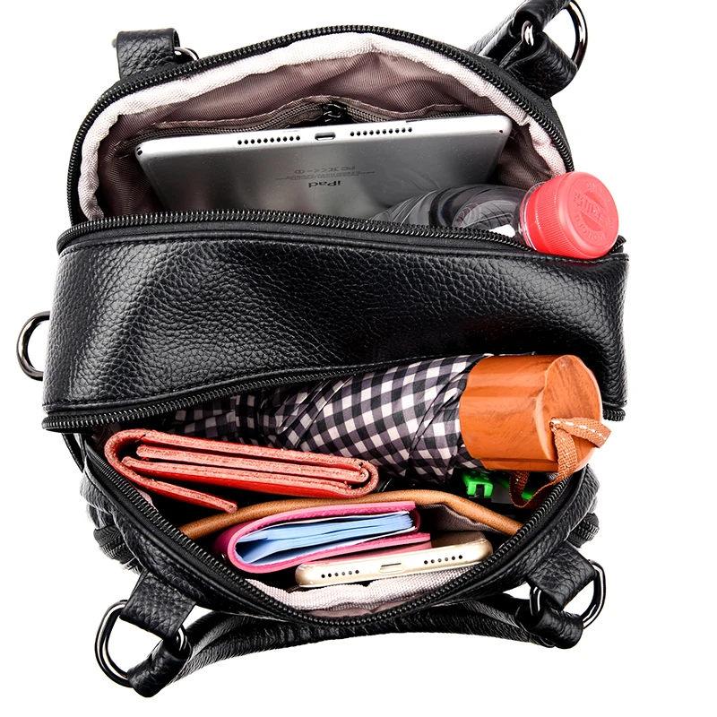 Mochilas de diseñador Simple de moda para mujeres 2018 mochilas escolares de cuero suave para adolescentes niñas mochilas pequeñas femeninas casuales Mochila Mochilas de diseñador Simple de moda para mujeres 2018 mochilas escolares de cuero suave para adolescentes niñas mochilas pequeñas femeninas casuales Mochila