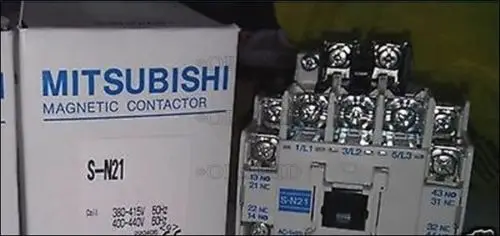 

1Pcs MI+ Ac Contactor S-N21 Ac380v Automation Industrial Industrial Use M
