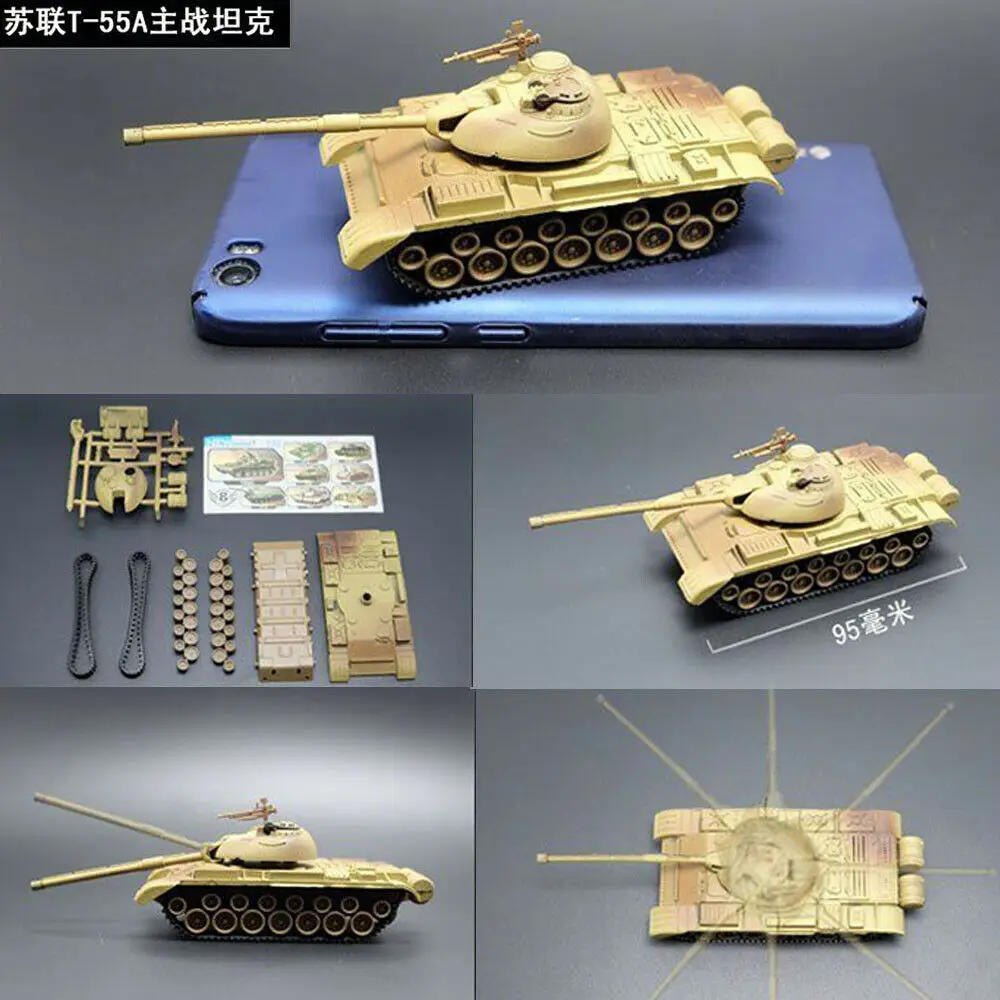 1/72 4D Танк Модель для сборки комплект T72-M1 JSU-152 M1 Пантера II битва колесница серии мировой войны Танк Игрушка модель