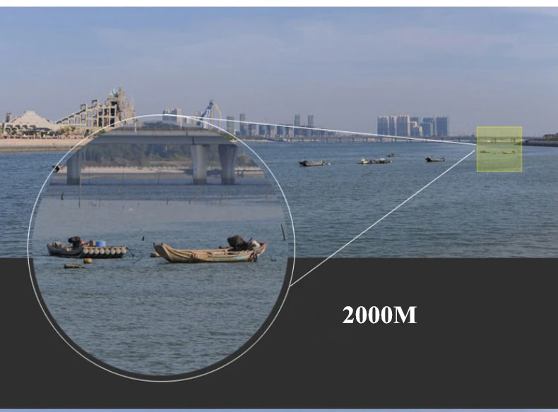 Telescope 60X60 HD Binoculars High Clarity 10000M High Power For Outdoor Hunting Optical Lll Night Vision binocular Fixed Zoom