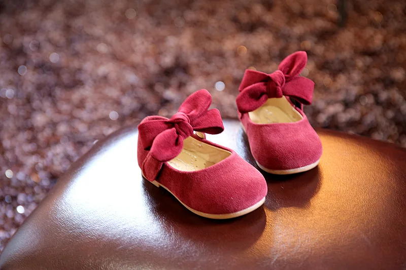 burgundy baby girl shoes