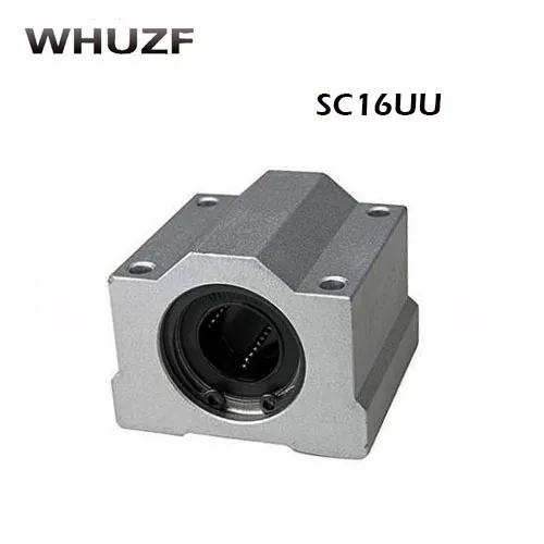 4PCS Slides Unit CNC Linear Ball Bearing Pillow Block Linear SCS16UU 16mm CZ