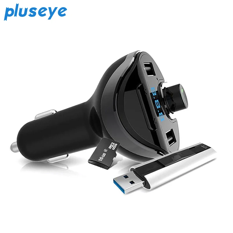 Автомобильный MP3 плеер fm модулятор передатчик Bluetooth Handsfree Call Dual USB Автомобильное