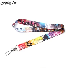 Flyingbee The King Punk Lanyard Badge ID Lanyards/ Mobile Phone Rope/ Key Lanyard Neck Straps Accessories X0095