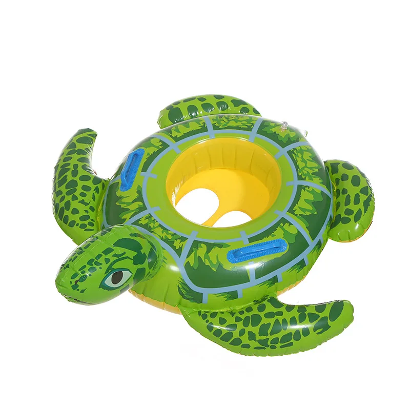 Baby Swimming Ring Inflatable Infant Seat Floating Kids Swim Pool Accessories Circle Tortoise Cute Animals pool (2)