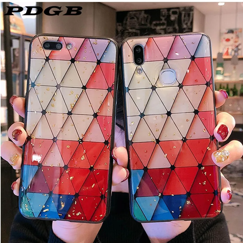 PDGB Прочный ТПУ чехол для Xiaomi Mi 9 SE 8 Lite Mix 2 2s 3 Redmi Note 7 5 6 Pro Global Gold Foil Блестящий
