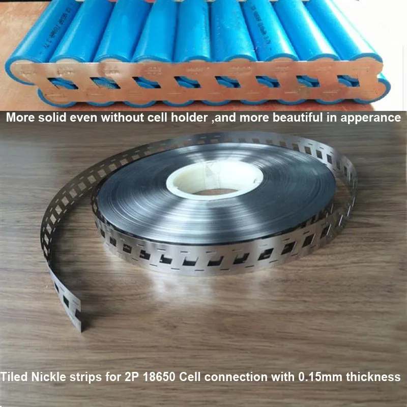 

Tilted 0.15mm nickle strip misplacement 18650 battery connection tap misalignment lithium battery nickle strap