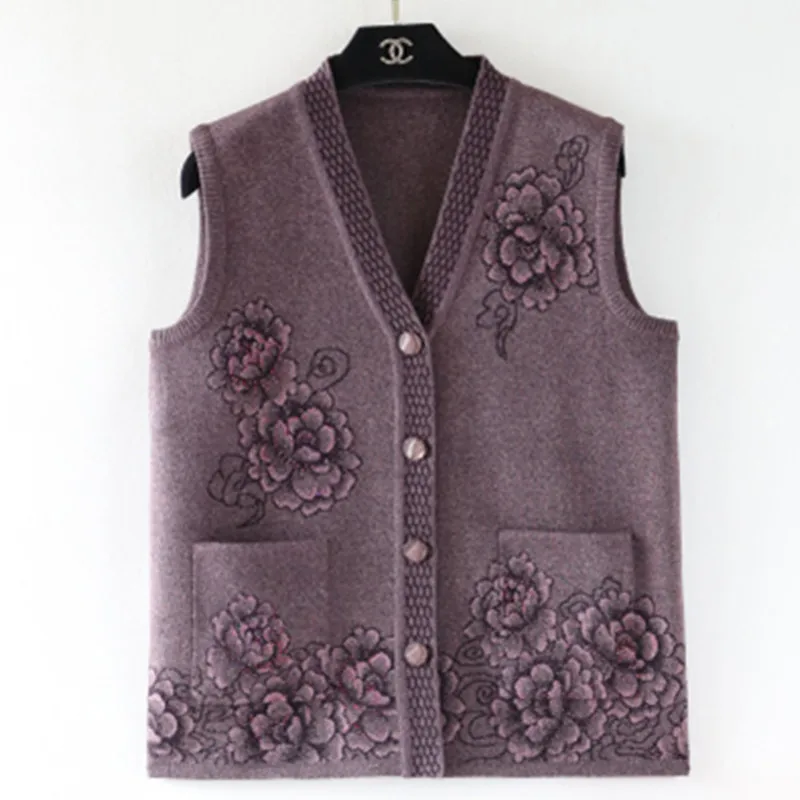 grandma sweater vest