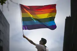 Лидер продаж 90x150 см полиэстер радуга, гей флаг для людей нетрадиционной ориентации Радужный Флаг ЛГБТ Les homeosexuality флаг для украшения