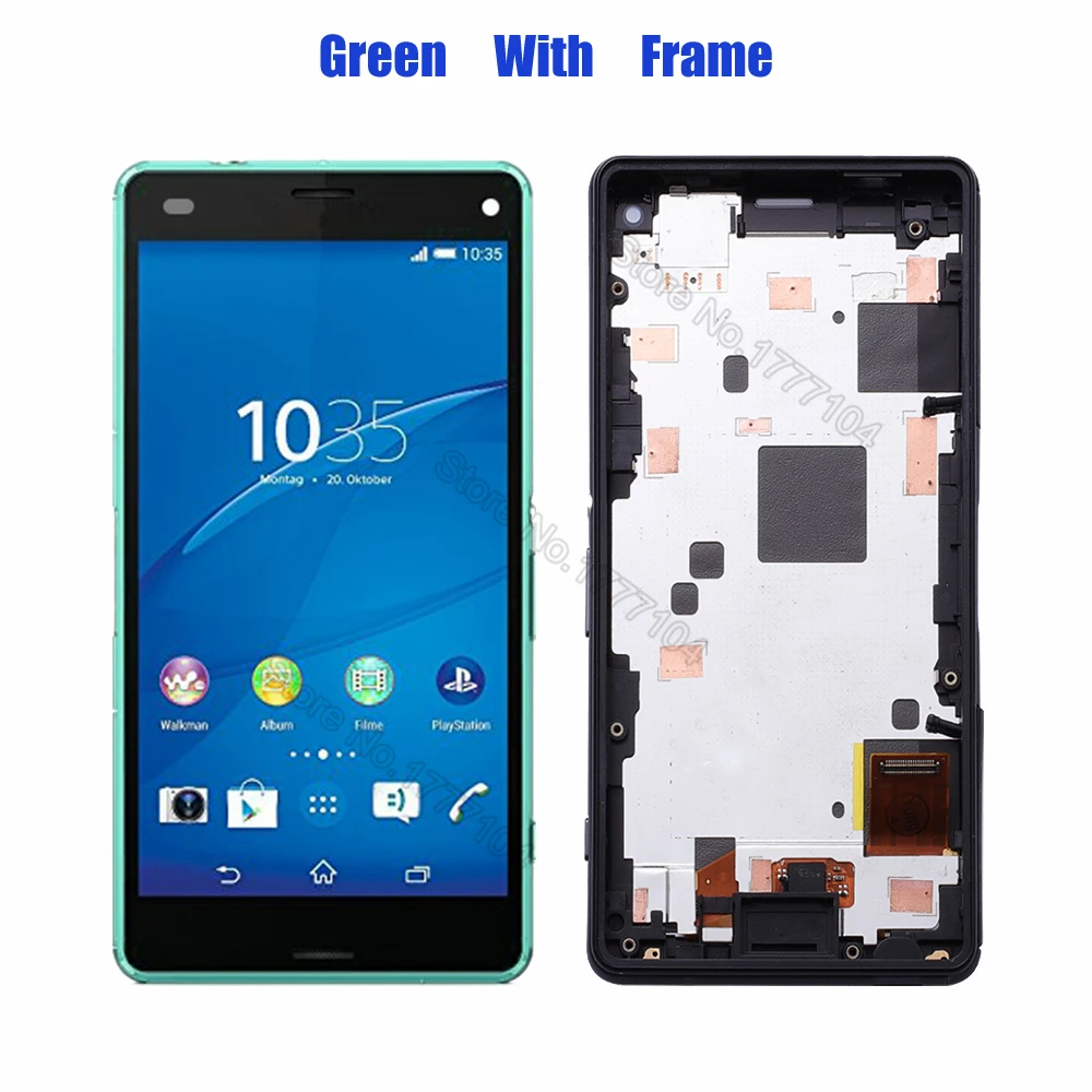 green-with-frame