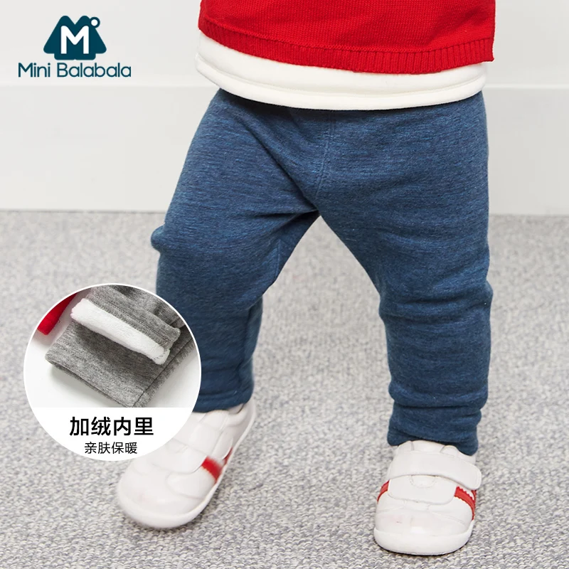 

Mini Balabala Baby Pants Kids Boys Girls Harem PP Trousers Knitted Cotton Unisex Toddler Leggings Newborn Infant Clothing