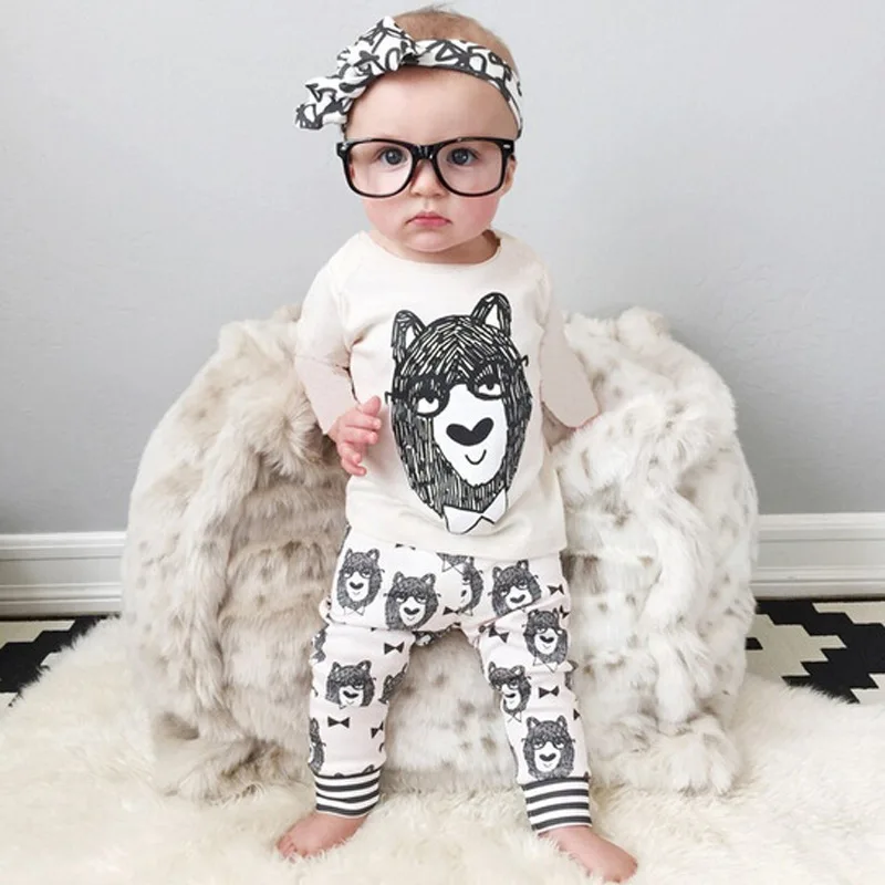 

2016 Baby Boy Clothes Set Newborn Boy Autumn Winter Clothes Set