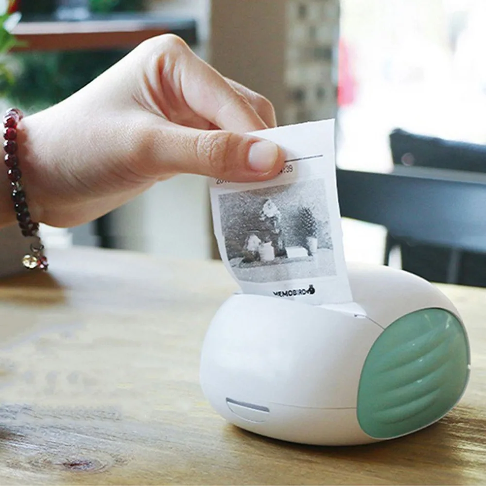 

New USB Mini Printers Phone WIFI Remote Wireless Connection Printers Label printer Photo Thermal Printers for iphone xiaomi