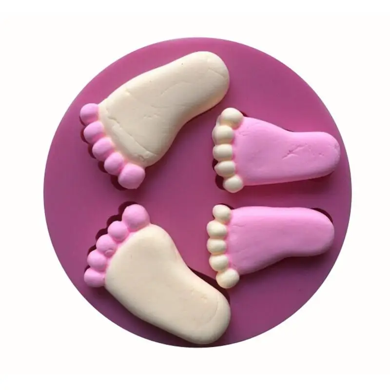 Feihuan Foot Silicone Mould Fondant Mold Cake Decorating Tools Chocolate Gumpaste Molds Kitchen Accessories FM024 | Дом и сад