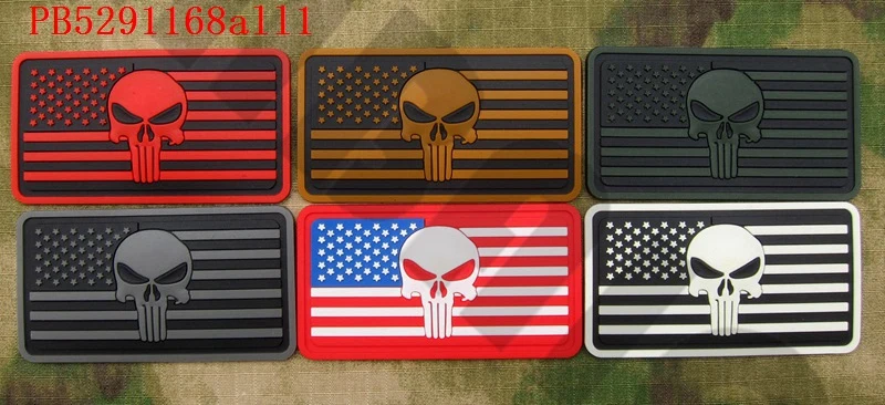 3D ПВХ патч DEVGRU NSWDG SEAL TEAM 6 череп американский флаг мораль | Дом и сад