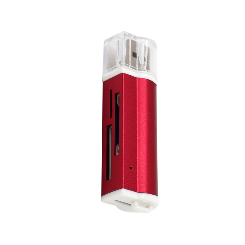 Оптовая продажа 4 в 1 Micro USB 2 0 считыватель карт памяти usb адаптер для SD карты TF M2 MMC MS