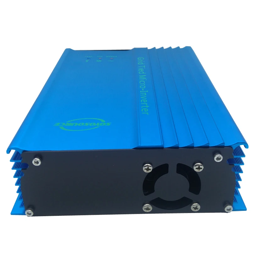 Solar do Inversor Modo de Energia Ajustável da Descarga da Bateria Mppt do Laço da Grade de 500w Onda Senoidal Pura Micro 24v 36v 48v 12v Inversores solares