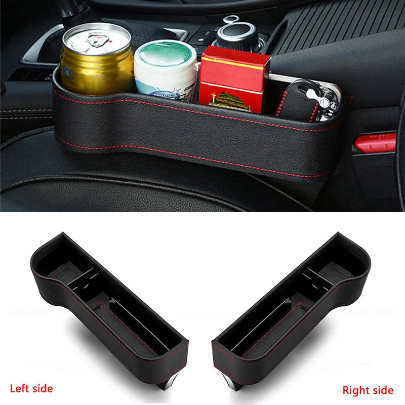 

Car Storage Storage Box Durable Cup Drink Holder Car Seat Decoration Cars Storage Universal Black