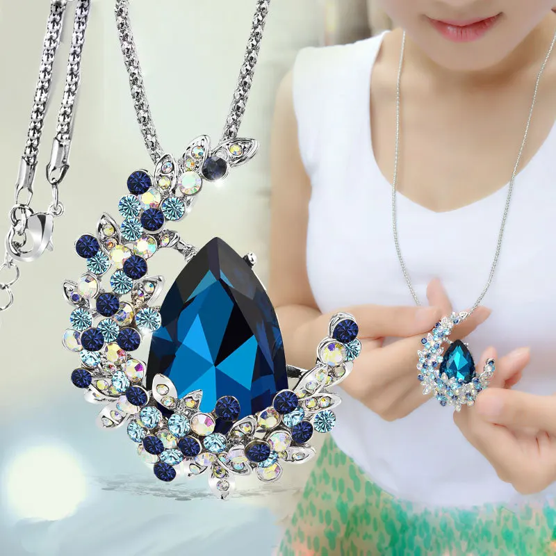 Crystal ladies. Moon Crystal by Fashion Zone ожерелье.