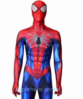 

All-New All-Different Marvel Spiderman Costume Halloween NEW Superhero Spiderman Cosplay Zentai Suit Catsuit Adult/Kids/Custom