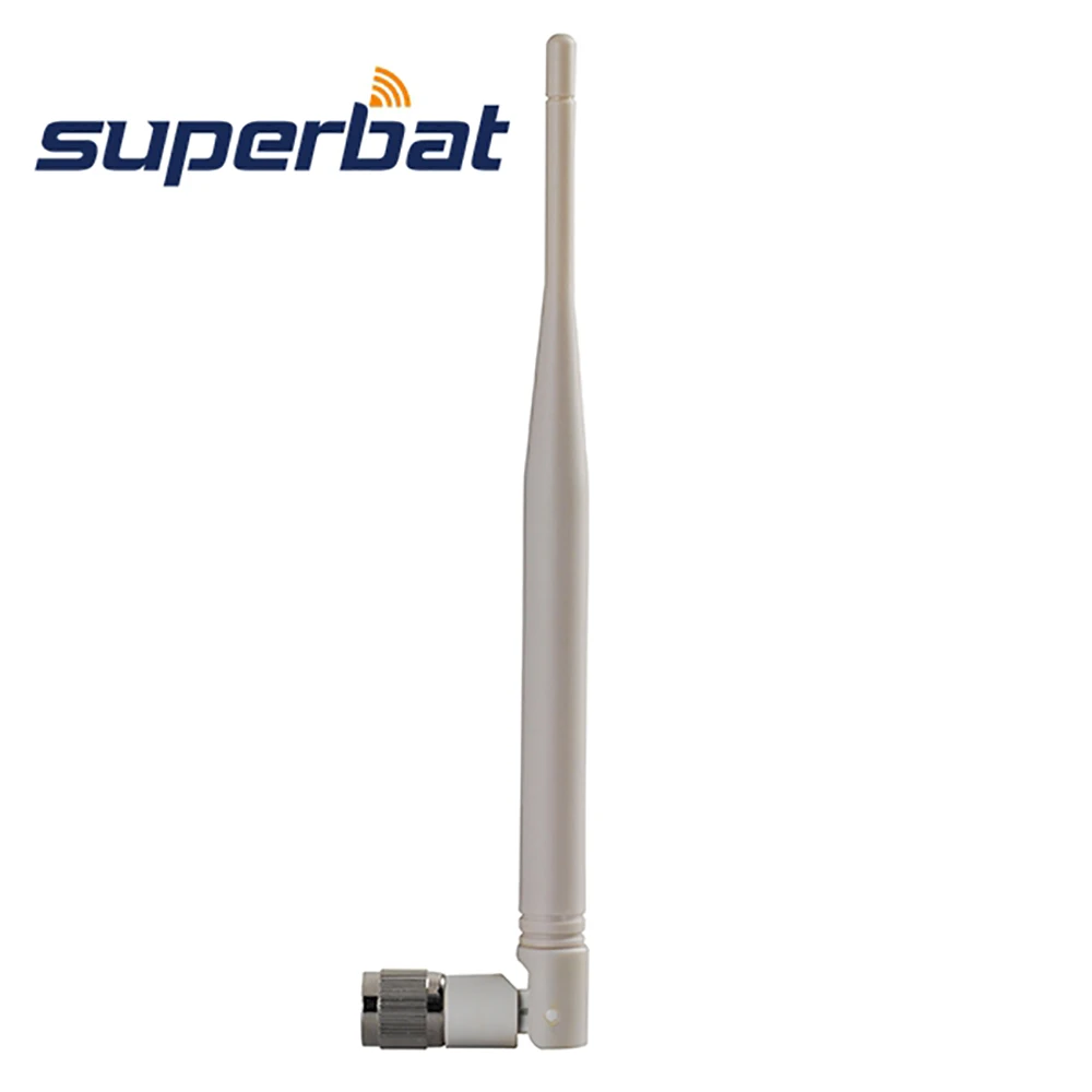 Superbat wifi антенна 2,4 ГГц 5dBi Omni усилитель RP-TNC для беспроводной маршрутизатор WLAN PCI карта IEEE 802.11b, 802,11g резиновая антенна