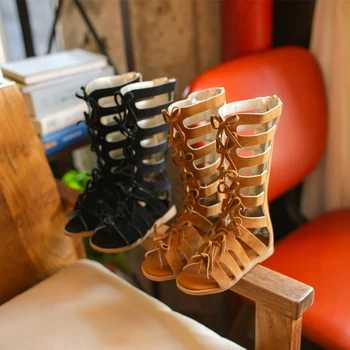 

Summer Shoes fashion Roman children sandals High-top kids girls gladiator sandals toddler baby sandals high quality baby booties