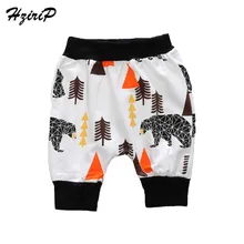 Штаны для мальчиков и девочек Новинка года, весенне-летние детские повседневные Хлопковые Штаны до середины икры штаны-шаровары 4 вида