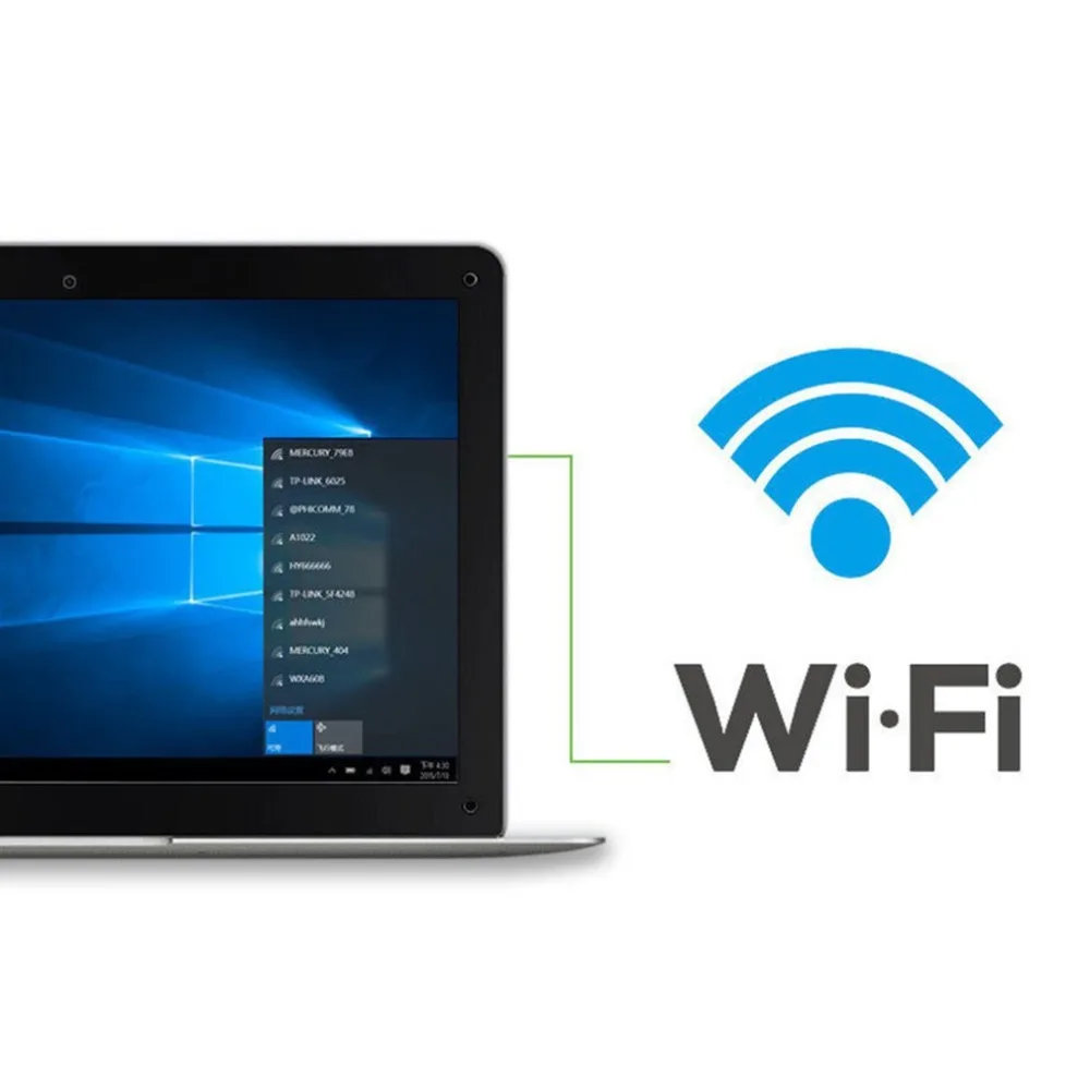 Ultra-thin Laptop PC 14.1-inch Netbook 1366*768P Display pixel 2GB+32GB for Windows10