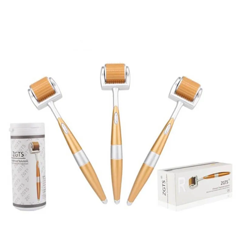 

Newest ZGTS Derma Roller Titanium 192 Needles 0.2/0.25/0.3mm For Face Care And Hair-loss Treatment Skin Care
