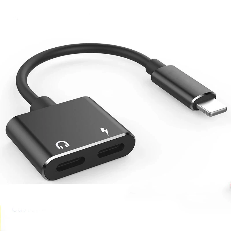 USB-C штекер 3,5 мм и USB-C женский 1 вход 2 выхода аудио сплиттер Джек адаптер для iPhone наушники аудио Зарядка конвертер