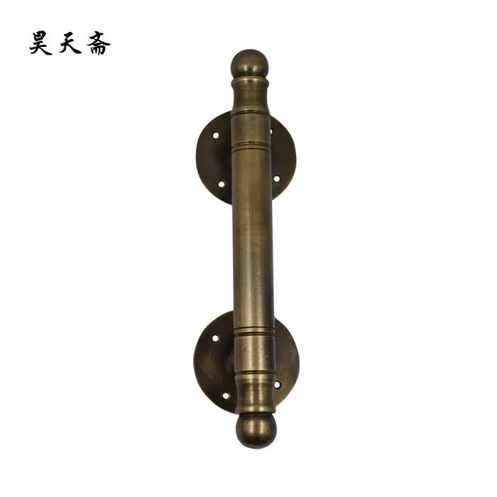 

[Haotian vegetarian] bronze copper door handle Ming and Qing antique Chinese furniture, copper fittings HTA-004