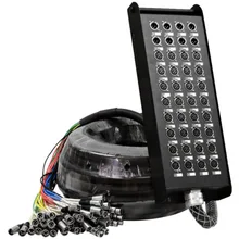 Высокое качество Змеиный кабель 40 каналов 32X8 аудио сценический кабель коробка с цифровым 100 футов(30 м