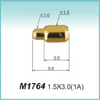 

Pogopin Charging Spring Needle Elastic Contact Charging Pin Pin Needle Spring Antenna Thimble 1.5*3.0mm