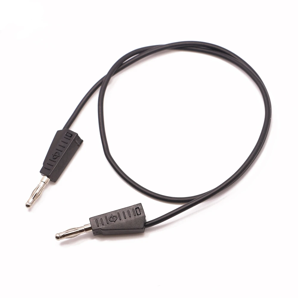 

4MM small ladder tail hole 4MM banana plug stackable test leads (100cm, 5 pcs per package)