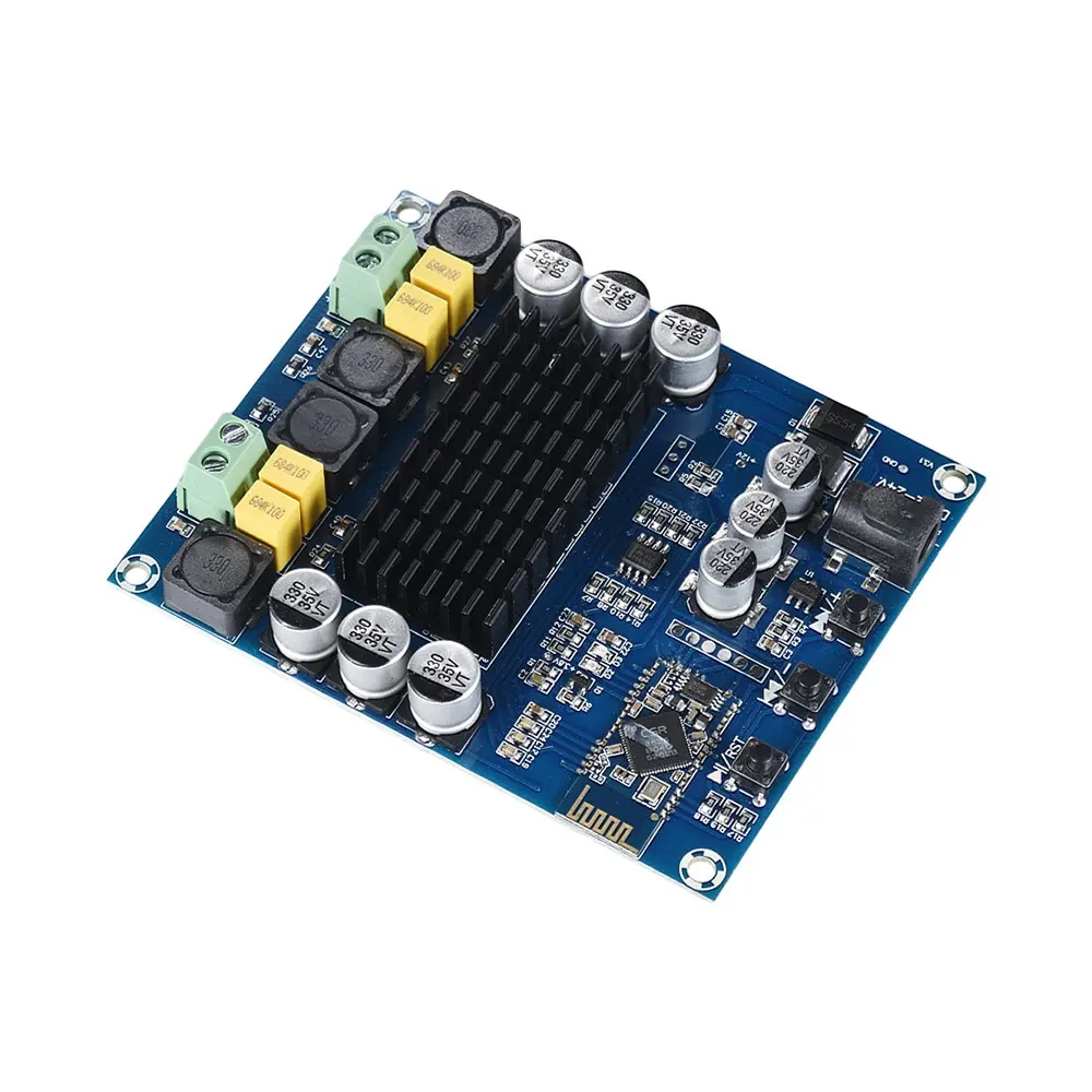 

Wireless BT 4.0 Dual-channel Audio Power Amplifier Module 120W + 120W Digital Stereo Amp Board Amplify DIY Circuit Board