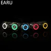 Bouton poussoir en métal, 16mm, étanche, plat, circulaire, lumière LED, auto-verrouillage, Fixation, réinitialisation automatique, 1NO1NC, 5V, 6V, 12V, 24V ► Photo 3/6