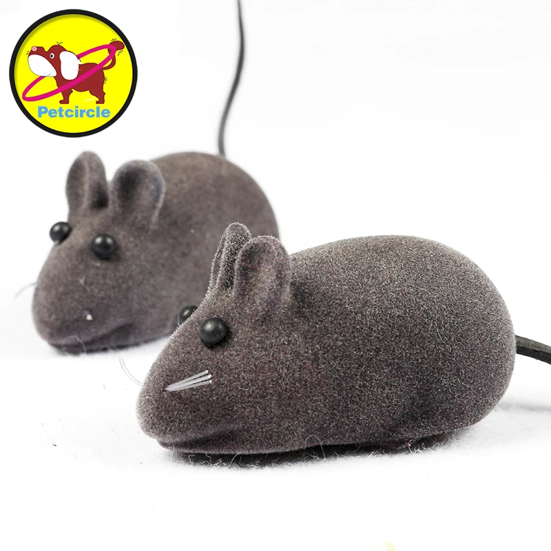 petcircle hot cat toy Little Mouse cat toys Realistic Sound Toys For Cat dog cat squeak toy
